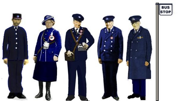 Bus and tram crew uniforms