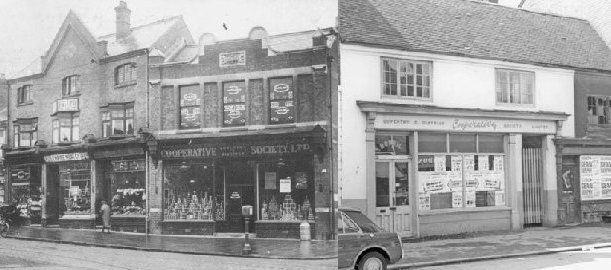 Photographs of Former Co-Op shops in the 1930s