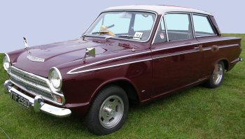 Photo of an Early Ford Cortina