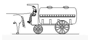 Horse drawn tank wagon
