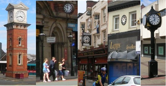 Railway and municipal clocks