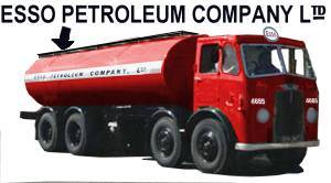 1960 Leland Octopus tanker in Esso livery