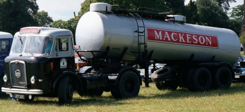 Seddon Atkinson articulated lorry tractor with Dyson trailer