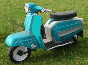 British built DKR scooter of the 1960s