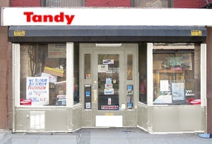 High street Tandy electronics shop