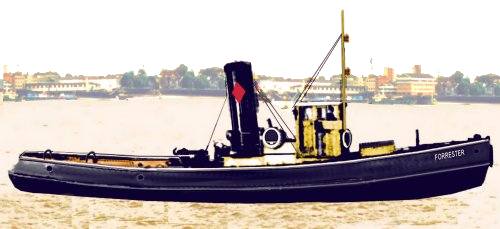 Sketch of a Typical British steam tug