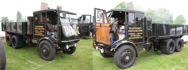 Late model Sentinel steam lorry