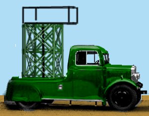 Trolley wire service truck