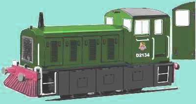 Sketch of  Class 04  loco