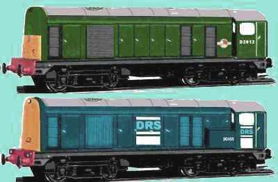 Sketch of class 20 loco