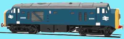 Sketch of a Class 23 loco