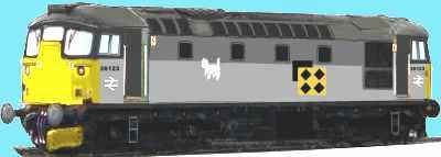 Sketch of a Class 26 loco