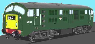 Sketch of a Class 29 loco