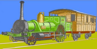 Sketch of Ariel's Girdle in ECR livery