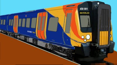 Sketch of a Class 450 unit