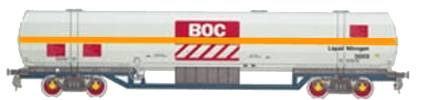 A BOC bogie gas tanker from the 1960s