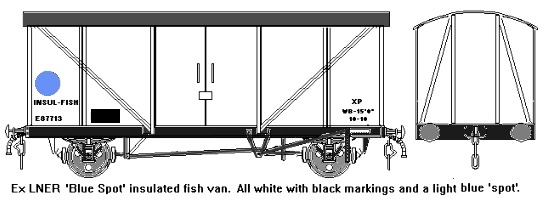 'Blue Spot' fish van