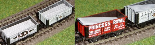 Photo of Shedloads Models pipe loads in open wagon