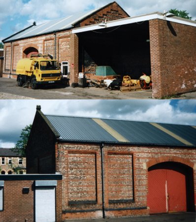 Photos of Hale goods shed
