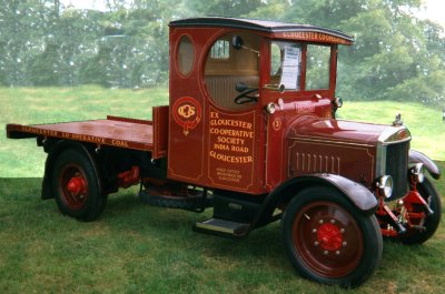 Photo of a 1927 Dennis lorry