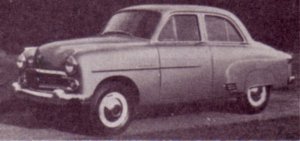 1955 Vauxhall Velox, scanned from an adert of the time - coutesy Tim Whyte
