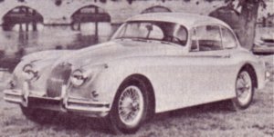 1957 Jaguar XK 150 fixed head coupe