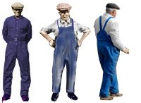 Sketch of a Typical boilersuit and over-alls