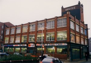 Original British Ford Factory photographed in 2000