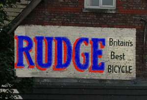 Old bike shop sign