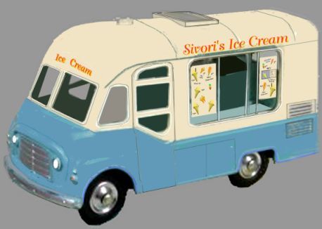 Motor Ice Cream Van