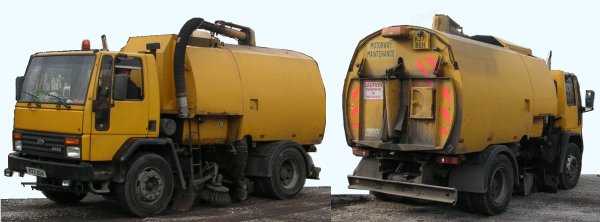 2005 lorry based road sweeper