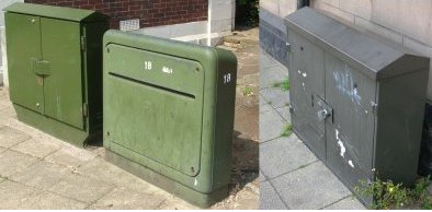 Telephone junction boxes