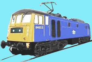 Sketch of class 84 loco