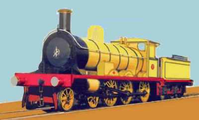 Typical 4-6-0 mixed traffic loco