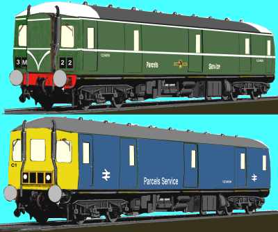Class 128 showing WR and LMR versions DPU