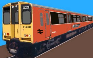 Sketch of Class 314 unit