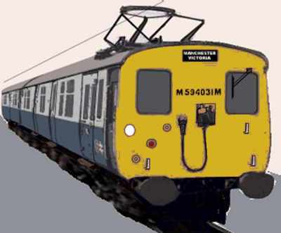 Sketch of a Class 506 EMU