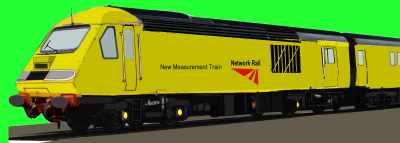 Sketch of the HST 125 in original livery