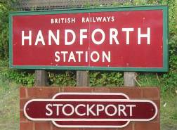 Photos of  station signs (Midland Region)