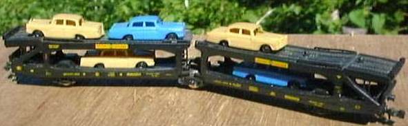 Lima car transporter showing Merc cars as supplied
