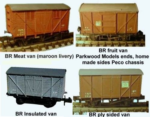 vans produced using a Parkwood van kits