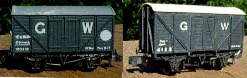 free post standard box van 10ft wheelbase N wagon kit PECO KNR-43