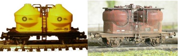Lima Prestwin silo wagon and 2mm Scale Associaton kit, photo courtesy and copyright 2mm Scale Association