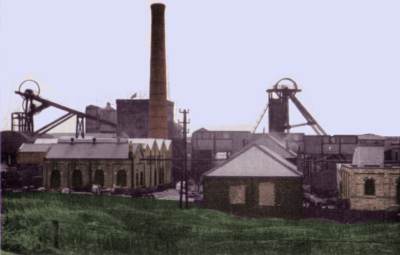 Photo of a typical British Coal Mine