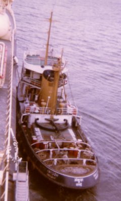 Photo of a typical motor tug