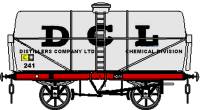 sketch of a DCL Class A tank wagon