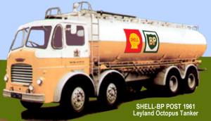 Shell-BP lorry in early 1960s