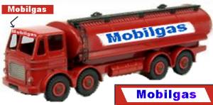 Mobilgas lorry in 1950s livery