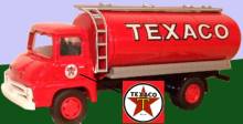 Texaco tanker in 1950s livery