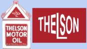 sketch of Thelson logo and oil can